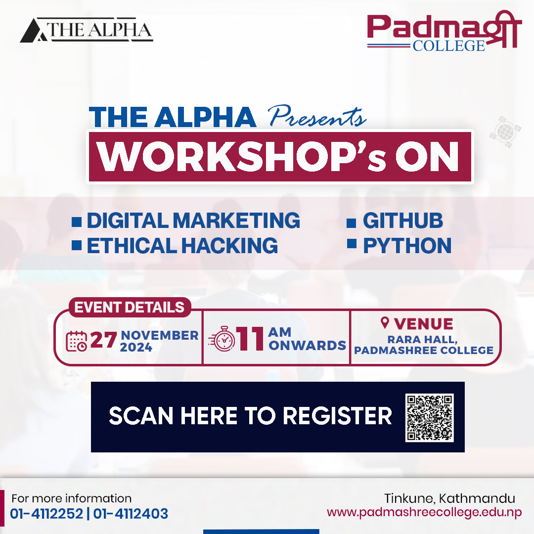 The Alpha's Presents Workshop